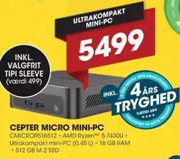 Punkt1 Cepter micro mini-pc tilbud