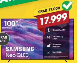 Punkt1 Samsung 100" neo qled 4k mini led smart tv tilbud