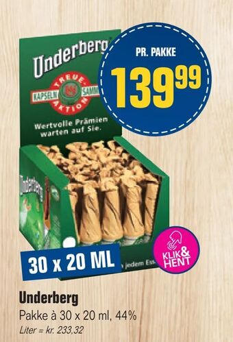 Otto Duborg Underberg tilbud