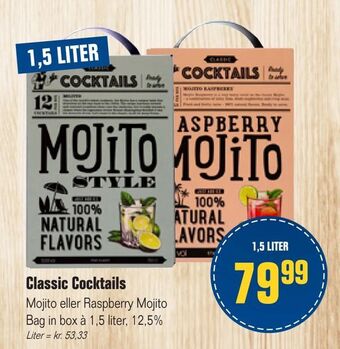 Otto Duborg Classic Cocktails tilbud