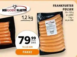 Scandinavian Park FRANKFURTER PØLSER tilbud