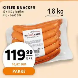 Scandinavian Park KIELER KNACKER tilbud