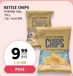 Scandinavian Park KETTLE CHIPS tilbud