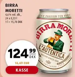 Scandinavian Park BIRRA MORETTI tilbud