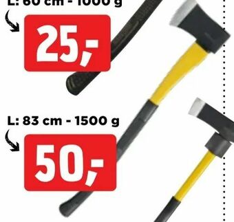 jem & fix Økse tilbud