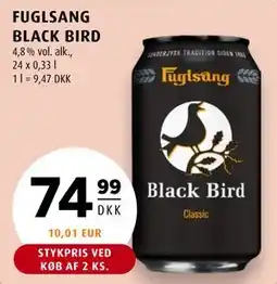 Scandinavian Park FUGLSANG BLACK BIRD tilbud