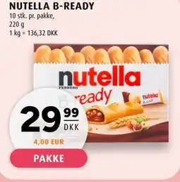 Scandinavian Park NUTELLA B-READY tilbud