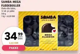 Scandinavian Park SAMBA MEGA FLØDEBOLLER tilbud