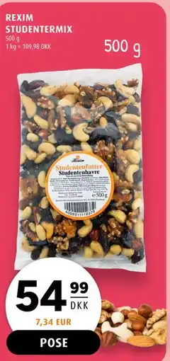 Scandinavian Park REXIM STUDENTERMIX tilbud