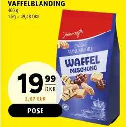 Scandinavian Park VAFFELBLANDING tilbud