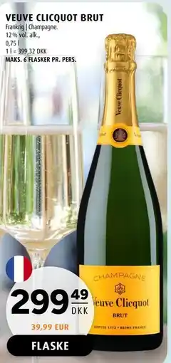 Scandinavian Park VEUVE CLICQUOT BRUT tilbud