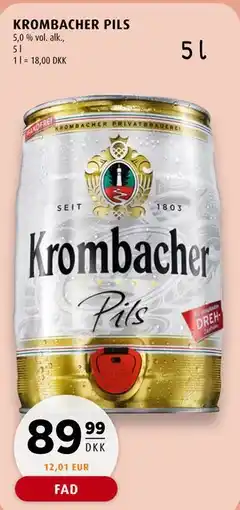 Scandinavian Park KROMBACHER PILS tilbud