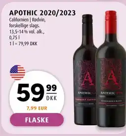 Scandinavian Park APOTHIC 2020/2023 tilbud