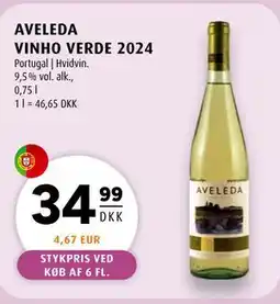Scandinavian Park AVELEDA VINHO VERDE 2024 tilbud