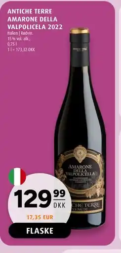Scandinavian Park ANTICHE TERRE AMARONE DELLA VALPOLICELA 2022 tilbud