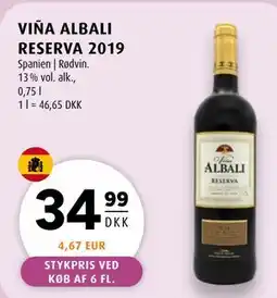 Scandinavian Park VIÑA ALBALI RESERVA 2019 tilbud