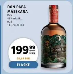 Scandinavian Park DON PAPA MASSKARA tilbud
