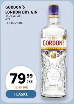 Scandinavian Park GORDON’S LONDON DRY GIN tilbud