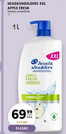 Scandinavian Park HEAD&SHOULDERS XXL APPLE FRESH tilbud
