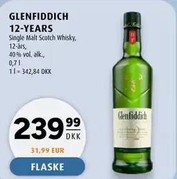 Scandinavian Park GLENFIDDICH 12-YEARS tilbud