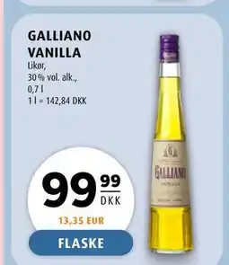 Scandinavian Park GALLIANO VANILLA tilbud
