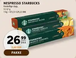 Scandinavian Park NESPRESSO STARBUCKS tilbud