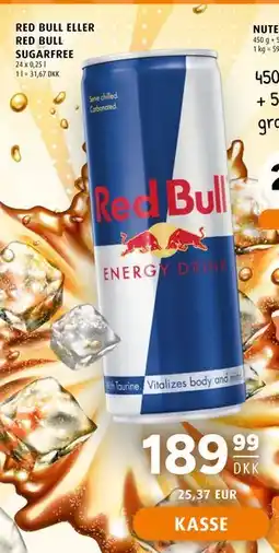 Scandinavian Park RED BULL ELLER RED BULL SUGARFREE tilbud