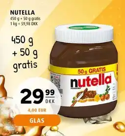 Scandinavian Park NUTELLA tilbud