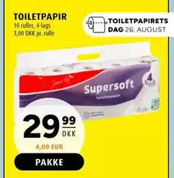 Scandinavian Park TOILETPAPIR tilbud
