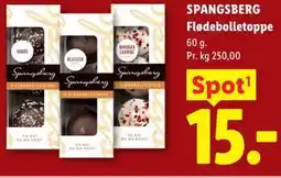 Lidl SPANGSBERG Flødebolletoppe tilbud