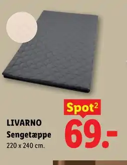 Lidl LIVARNO Sengetæppe tilbud