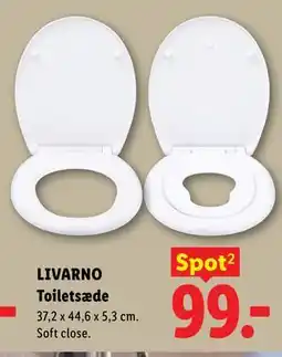 Lidl LIVARNO Toiletsæde tilbud