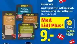 Lidl PÅLÆKKER, App-pris tilbud