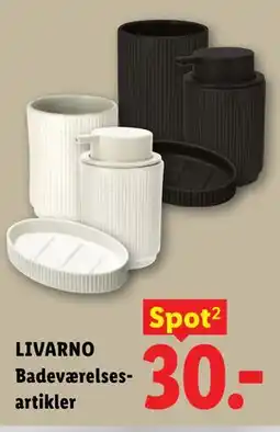 Lidl LIVARNO Badeværelsesartikler tilbud