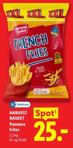 Lidl HARVEST BASKET Pommes frites tilbud