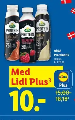 Lidl ARLA Proteindrik, App-pris tilbud