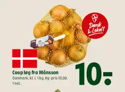 Coop 365 Coop løg fra Månsson tilbud