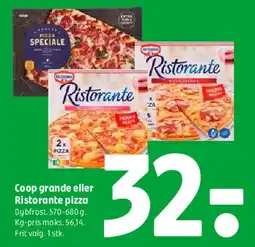 Coop 365 Coop grande eller Ristorante pizza tilbud
