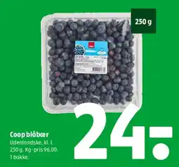 Coop 365 Coop blåbær tilbud