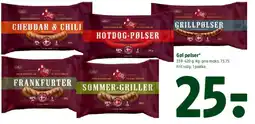 Coop 365 Gøl pølser tilbud