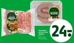 Coop 365 Coop hakket gris 8-12% eller medister tilbud