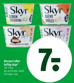 Coop 365 Dessert eller luftig skyr tilbud