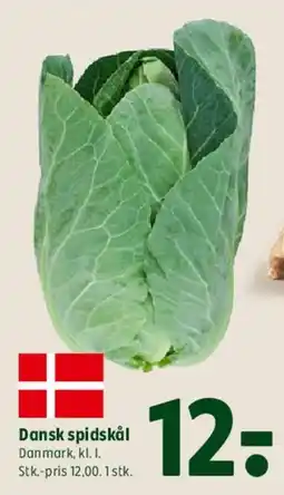 Coop 365 Dansk spidskål tilbud