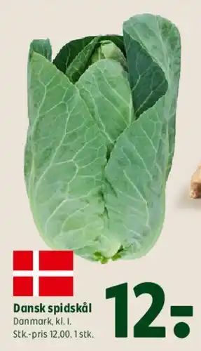 Coop 365 Dansk spidskål tilbud