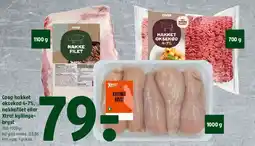 Coop 365 Coop nakkefilet / hakket oksekød / Xtra! kyllingebryst tilbud