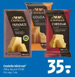 Coop 365 Castello hård ost tilbud