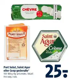 Coop 365 Port Salut, Saint Agur eller Coop gederulle tilbud