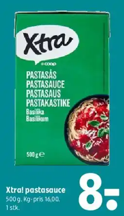 Coop 365 Xtra! pastasauce tilbud