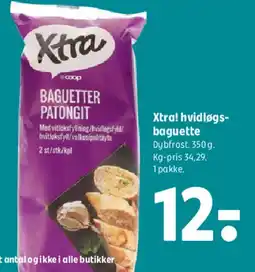 Coop 365 Xtra! hvidløgs-baguette tilbud