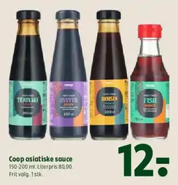 Coop 365 Coop asiatiske sauce tilbud